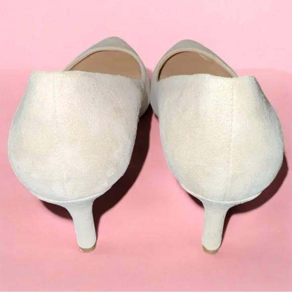 Franco Sarto Women's Cream Tudor Suede Heel - Picture 5 of 11